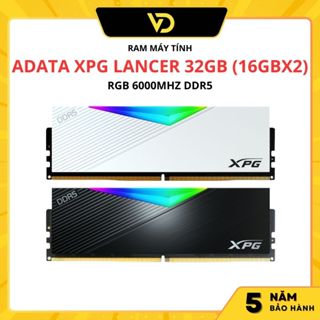 RAM MÁY TÍNH ADATA XPG LANCER RGB 32GB (16GBx2) DDR5 6000MHZ - Hàng Chính Hãng