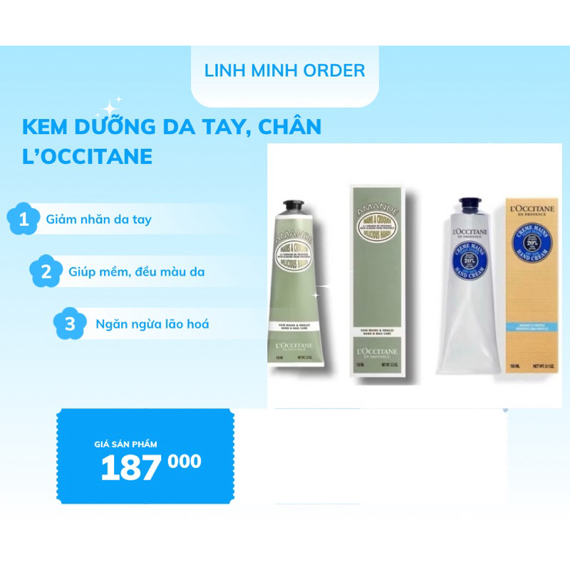 Kem Dưỡng Da Tay L'Occitane
