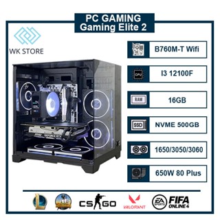 Thùng PC Gaming Elite 2 | I3 12100F Ram 16 GB VGA RTX 3050  3060Full New  BH 36T  