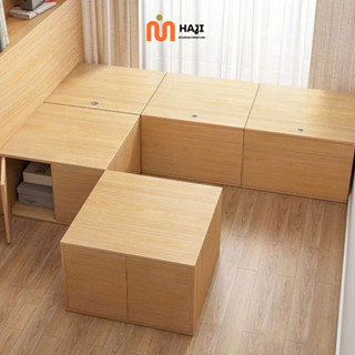 Tủ đồ đa năng gỗ đa năng có thể làm giường ngủ thương hiệu HAJI - AP182
