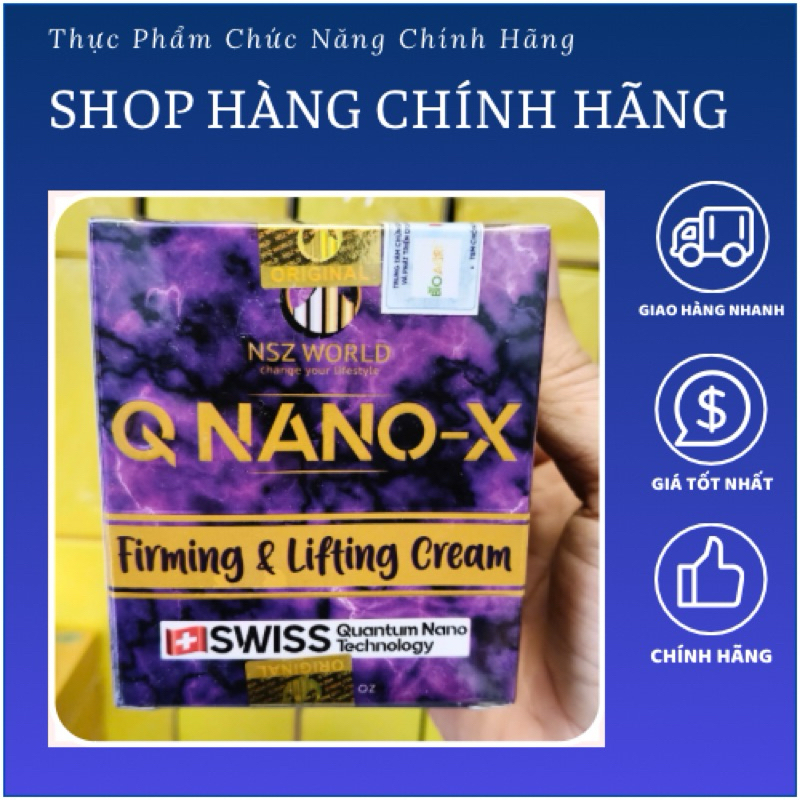 Chính hãng - Kem trị liệu Q Nano-X Kem Đa Năng Hỗ Trợ Cả Sức Khỏe Lẫn Sắc Đẹp