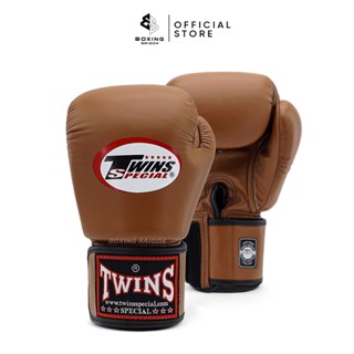 Găng tay Boxing Muay Thai Twins BGVL-3 - Brown