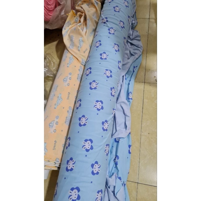 Vải cotton 4c bé gái