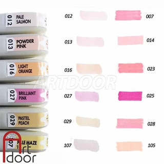[ARTDOOR] Bút Marker HOLBEIN Maxon đầu brush mềm cây lẻ (full) - [xả kho]