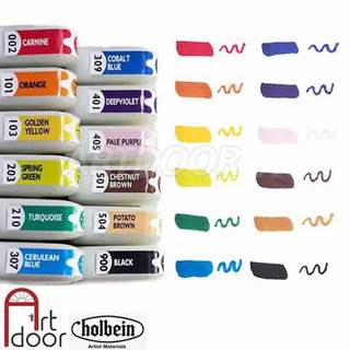 [ARTDOOR] Bút Marker HOLBEIN Maxon đầu brush mềm cây lẻ (full) - [xả kho]