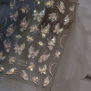 Sticker dán móng tay 5d . stick nổi trang trí móng