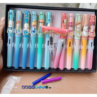 (TẶNG MỰC)Combo 5 bút máy tẩy được 856 TẶNG KÈM 5 ống mực tẩy