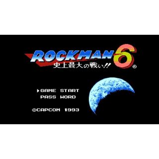 Game ps1 Rockman 6 (Remake) (Full obi)