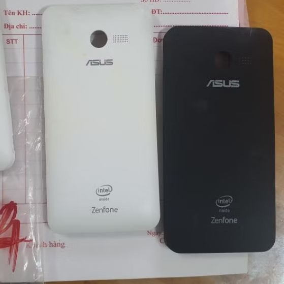 Nắp lưng asus zenfone 4 bao test đỗi trã