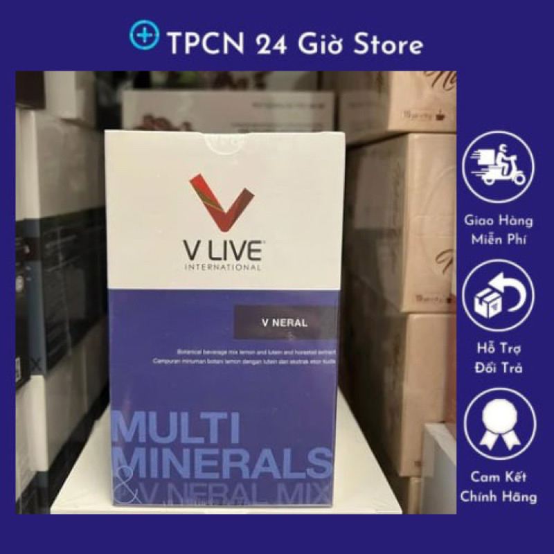 Vneral Vlive - Bộ 3 Vlive V-NEREL giúp trẻ hóa tế bào và đẹp da.