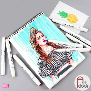 [ARTDOOR] Bút Marker MARIES hai đầu cây lẻ (full) - [xả kho]