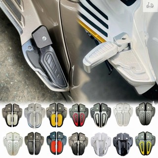 Gác Chân Cho Vespa CNC Nhôm Nguyên Khối Hàng Cao Cấp