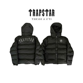 Áo khoác phao Trapstar London có mũ trùm đầu áo khoác mùa đông cho nam nữ cực chất - Trap001 