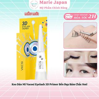  Keo Dán Mi Vacosi Bền Đẹp Bám Chắc Natural Studio Eyelash 3D Primer 8ml 