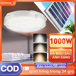 Đèn Ốp Trần Năng Lượng Mặt Trời 800W Có Điều Khiển Từ Xa 3 loại tùy chọn hiệu ứng  Không bị nháy đèn không gây hại mắt
