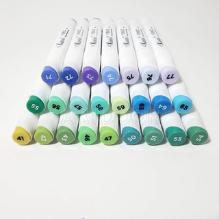 [ARTDOOR] Bút Marker KUELOX hai đầu cây lẻ (full) - [xả kho]