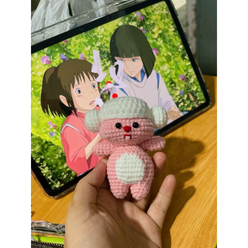 móc khoá loppy đội khăn tắm