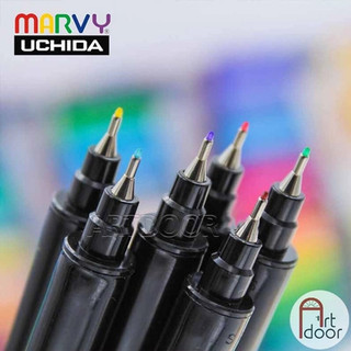 [ARTDOOR] Bút màu đầu cọ MARVY LePlume Brush (full) - [xả kho]