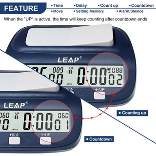 Đồng hồ chơi cờ Leap PQ9923