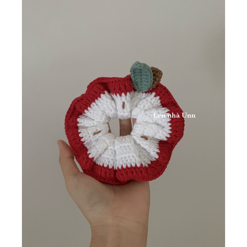 Crochet Scrunchies| Dây cột tóc len handmade