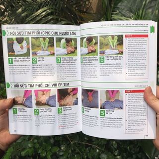 Sách - Cẩm Nang Sơ Cấp Cứu Thường Thức - Hướng dẫn từng bước xử trí nhanh và hiệu quả những tình huống thường gặp