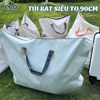 Túi Bạt Đựng Đồ ECO Siêu To 90x70cm Đựng Quần Áo Tiện Lợi, Túi Dứa, Túi Vải Dạt Đựng Đồ Du Lịch Chống Nước