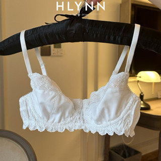 Áo lót bra có gọng không mút vải thô boi thêu hoa m314