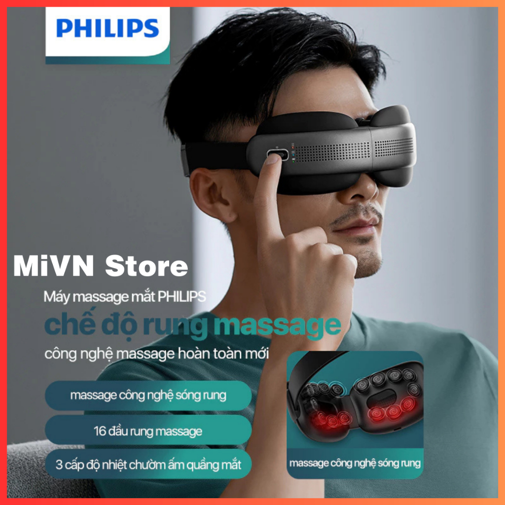 [HỎA TỐC] Máy massage mắt Philips PPM2522 Chính Hãng