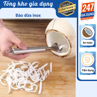 Bào dừa sợi bằng inox