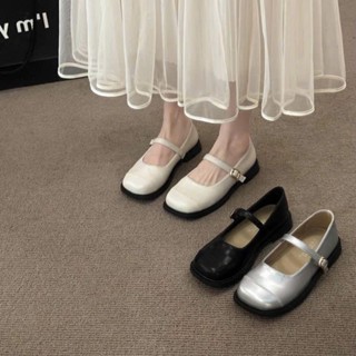 Giày búp bê nữ ,mũi vuông đế mềm êm chân 3 màu sang chảnh 201