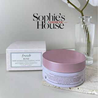 Mặt nạ ngủ Fresh Rose 2 ngăn / Fresh Rose Deep Hydration Sleeping Mask
