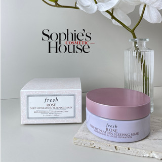 Mặt nạ ngủ Fresh Rose 2 ngăn / Fresh Rose Deep Hydration Sleeping Mask