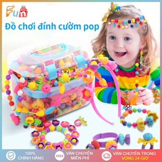  Bộ Đồ Chơi Lắp Ghép Trang Sức Đa Dạng Chi Tiết Cho Bé Xâu Vòng Cổ Xâu Hạt Phát Triển Tư Duy Tưởng Tượng 