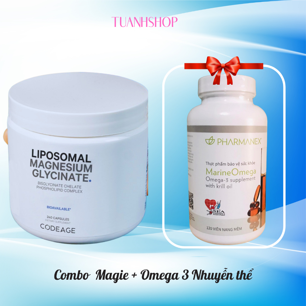 Combo Magie Code Age & Omega 3 Nhuyễn Thể.