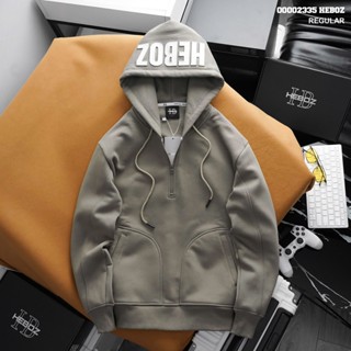 [HẾN STORE MENSWEAR] [FORM LỚN] Áo hoodie zipper Heboz 2M, áo khoác nam tròng đầu giữ ấm - 00002335