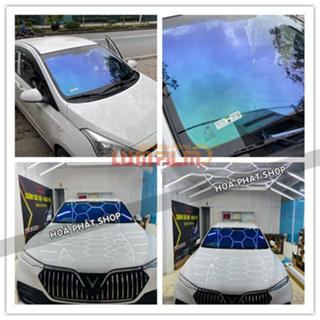 Phim cách nhiệt ô tô cao cấp kính lái(Cắt dọc và Cắt ngang)