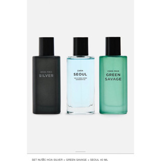 🐳SET NƯỚC HOA NAM ZARA SEOUL 532-8 VÀ SEOUL 532-8 Summer (Hàng Châu Âu)