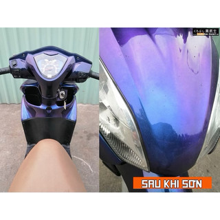 SƠN SAMURAI TITAN 3D XANH TÍM T901 [NỀN ĐEN 109A ĐỂ LÊN MÀU] PT311