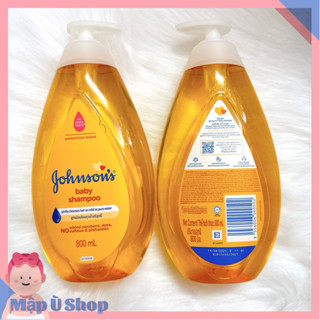 Dầu gội Johnson ’s Baby Shampoo dịu nhẹ cho làn da mẫn cảm của bé 800ml