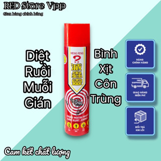  Combo 10 chai xịt côn trùng ruồi muỗi  gián kiến MENGFENG 