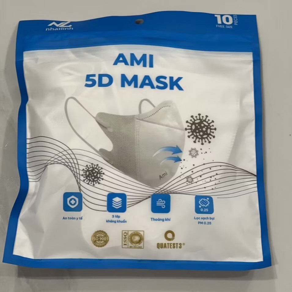 [Quà tặng không bán] Khẩu trang kháng khuẩn KF94/ Ami 5D Mask
