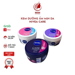 Kem dưỡng ẩm Nivea Care, Hàng Nga, 100ml cung cấp độ ẩm cho mặt, body giảm hanh khô, dưỡng trắng da