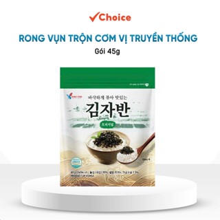 [Choice] Rong Biển Trộn Cơm Kang's Food Kang4 Rắc Cơm Hàn Quốc, gói 45g Vị truyền thống