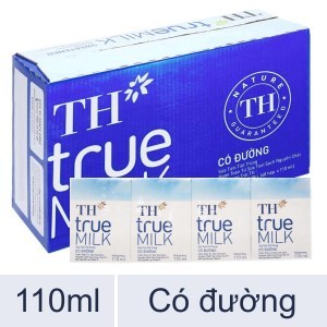 Thùng Sữa tươi TH True Milk 110ml