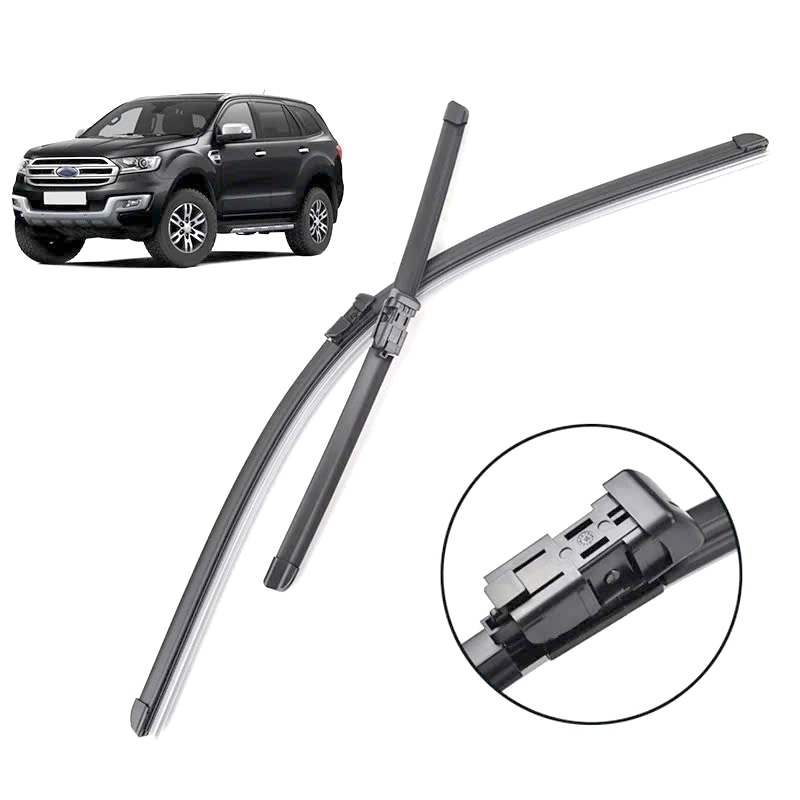 Chổi gạt mưa everest 2016 2017 2018 2019 2020 2021 Chân Bấm - Bộ 2 Chổi Gạt Mưa Ford Everest