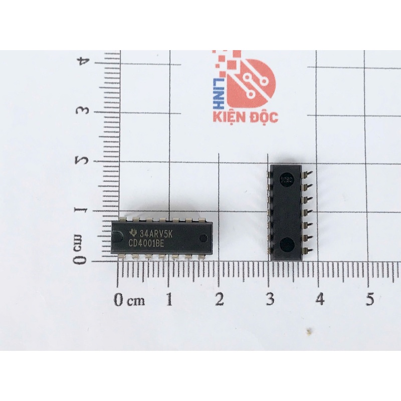 [Combo 7 chiếc] CD4001BE,CD4001 IC Số Dip 14 hàng nhập khẩu