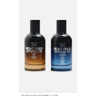NƯỚC HOA NAM ZARA Đẳng Cấp, Lịch Lãm SET NIGHT II & III (Hàng Châu Âu)