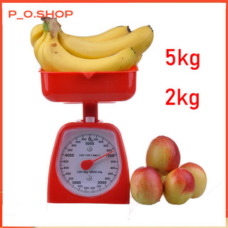 【🔥Rẻ】Cân đồng hồ nhựa 5kg / 2kg - 777