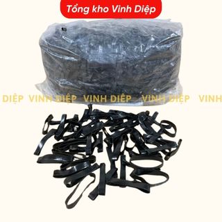 Gói 100g Chun buộc tóc đen, nhiều màu ,dây cột tóc