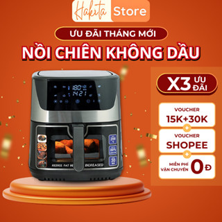 [ GIẢM 140K KHI MUA TRÊN VIDEO ] Nồi chiên không dầu cỡ đại Venko Dung Tích Khủng 10,5l - Công Suất 1800W